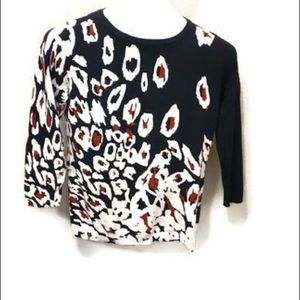 Talbots || Floral Sweater